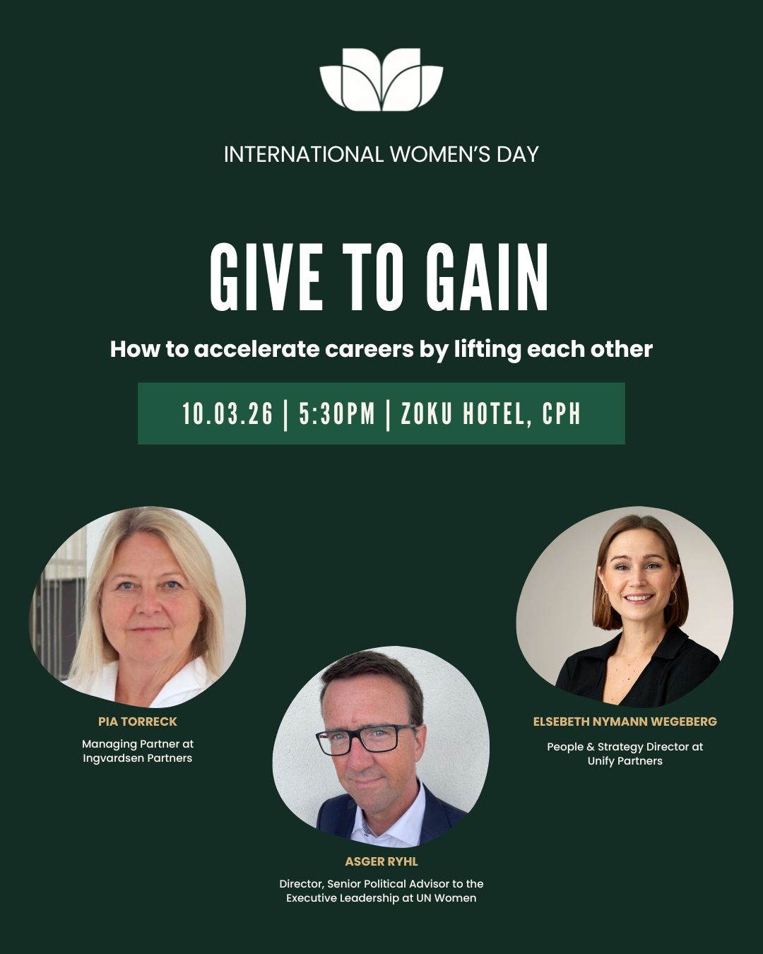 International Women’s Day - Give to Gain
