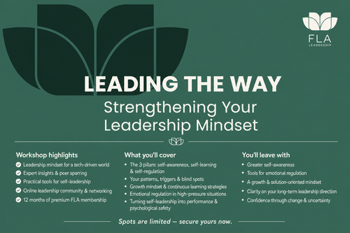 Develop a Leadership Mindset in the Era of Emerging Technologies