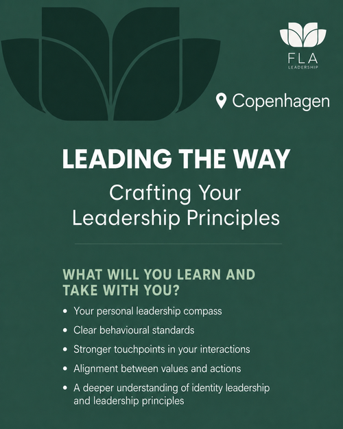 Craft Your Unique Leadership Principles - August
